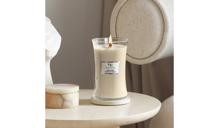 Woodwick Large Jar Candle - Vanilla Bean