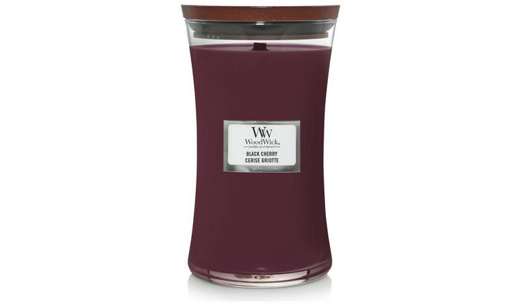 Woodwick Large Jar Candle - Black Cherry