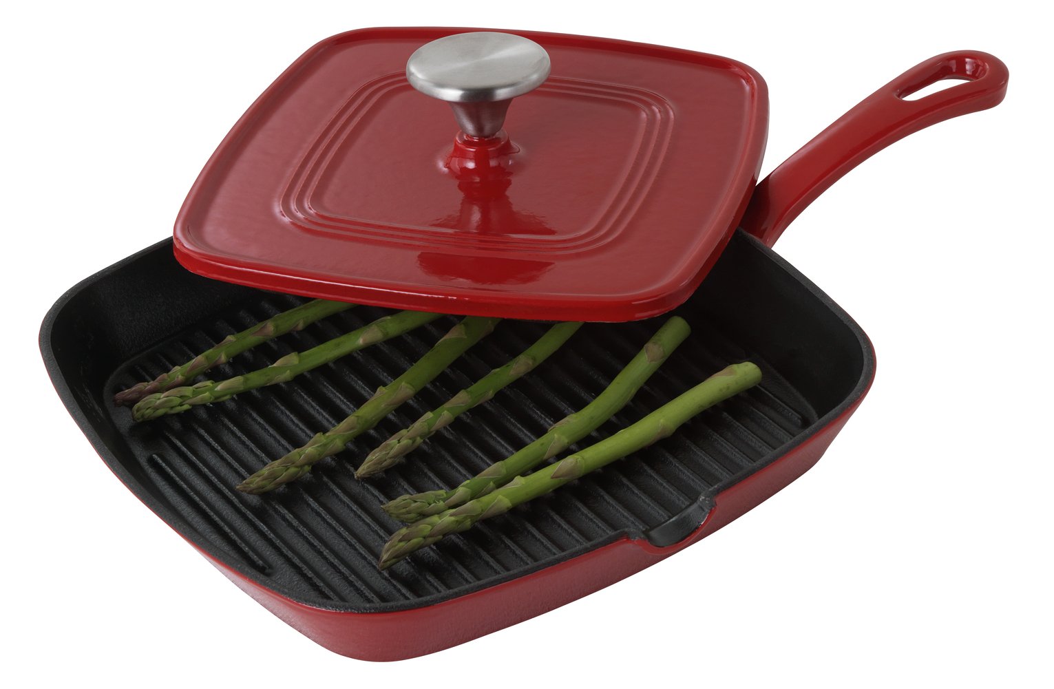 Argos Home Cast Iron Griddle Pan with Grill Bar Review