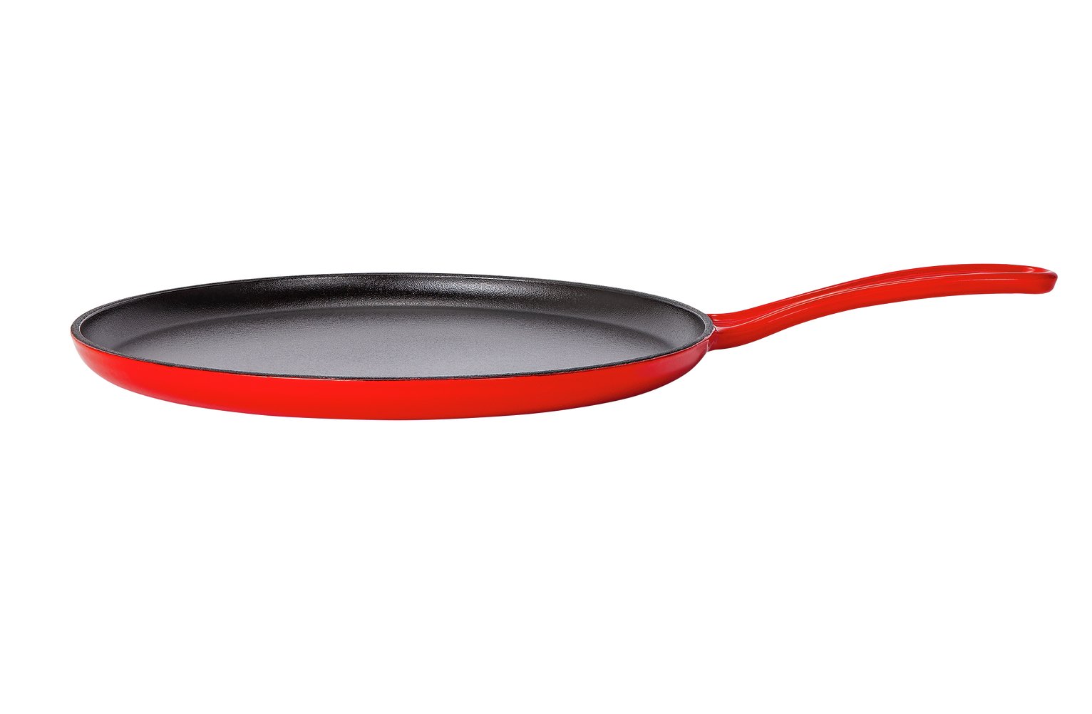 Argos Home Cast Iron Pancake Pan - Red