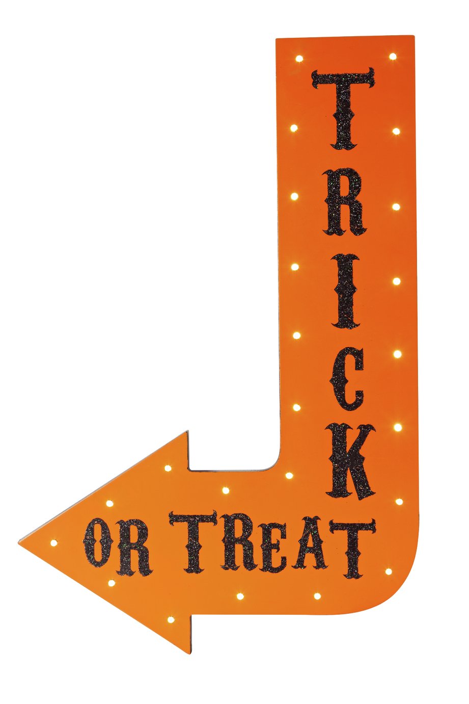 Argos Home Halloween Light Up Arrow Sign