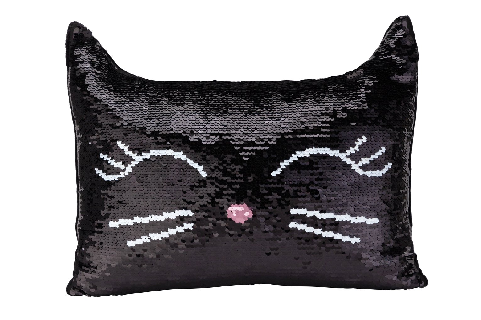 Sequin hotsell cat pillow