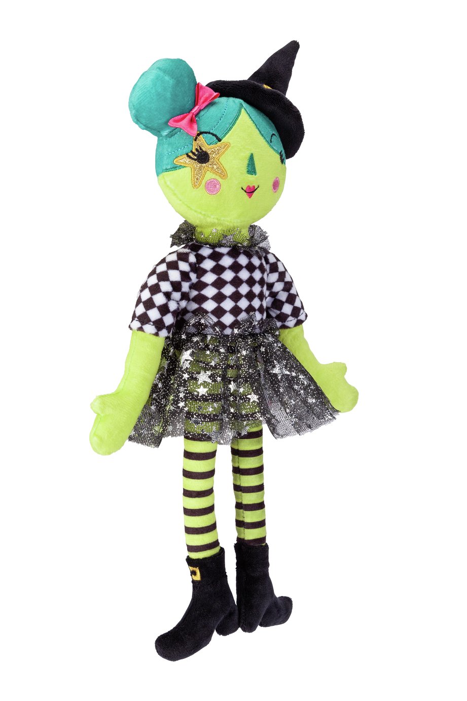 Argos Home Halloween Witch Doll Soft Toy