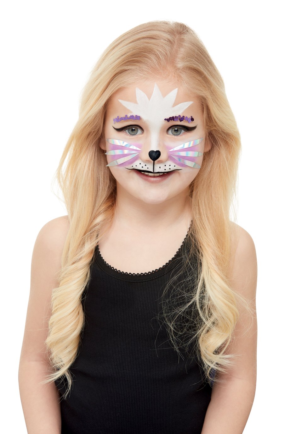 Illusions Halloween Cat Makeup Set