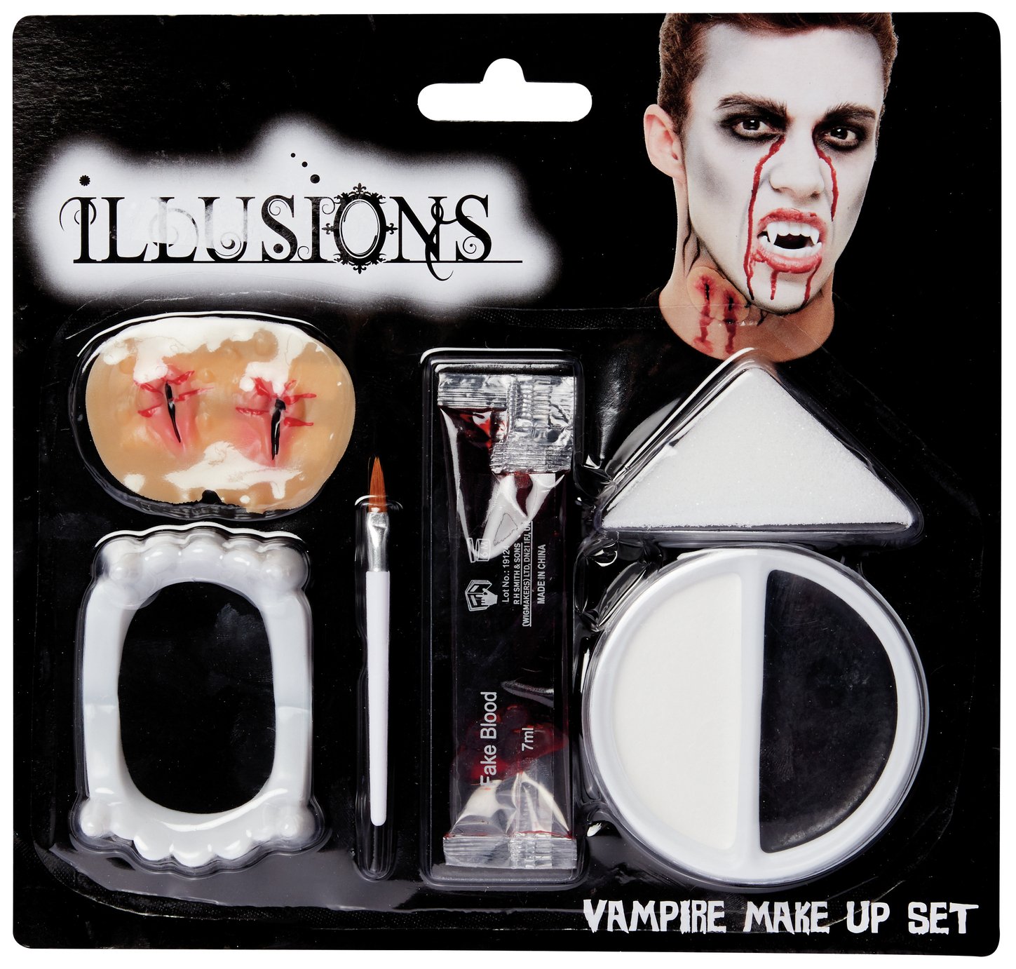 Illusions Halloween Vampire Makeup Set