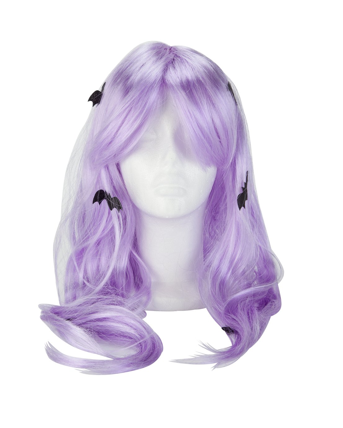 Argos Home Halloween Lilac Bat Wig