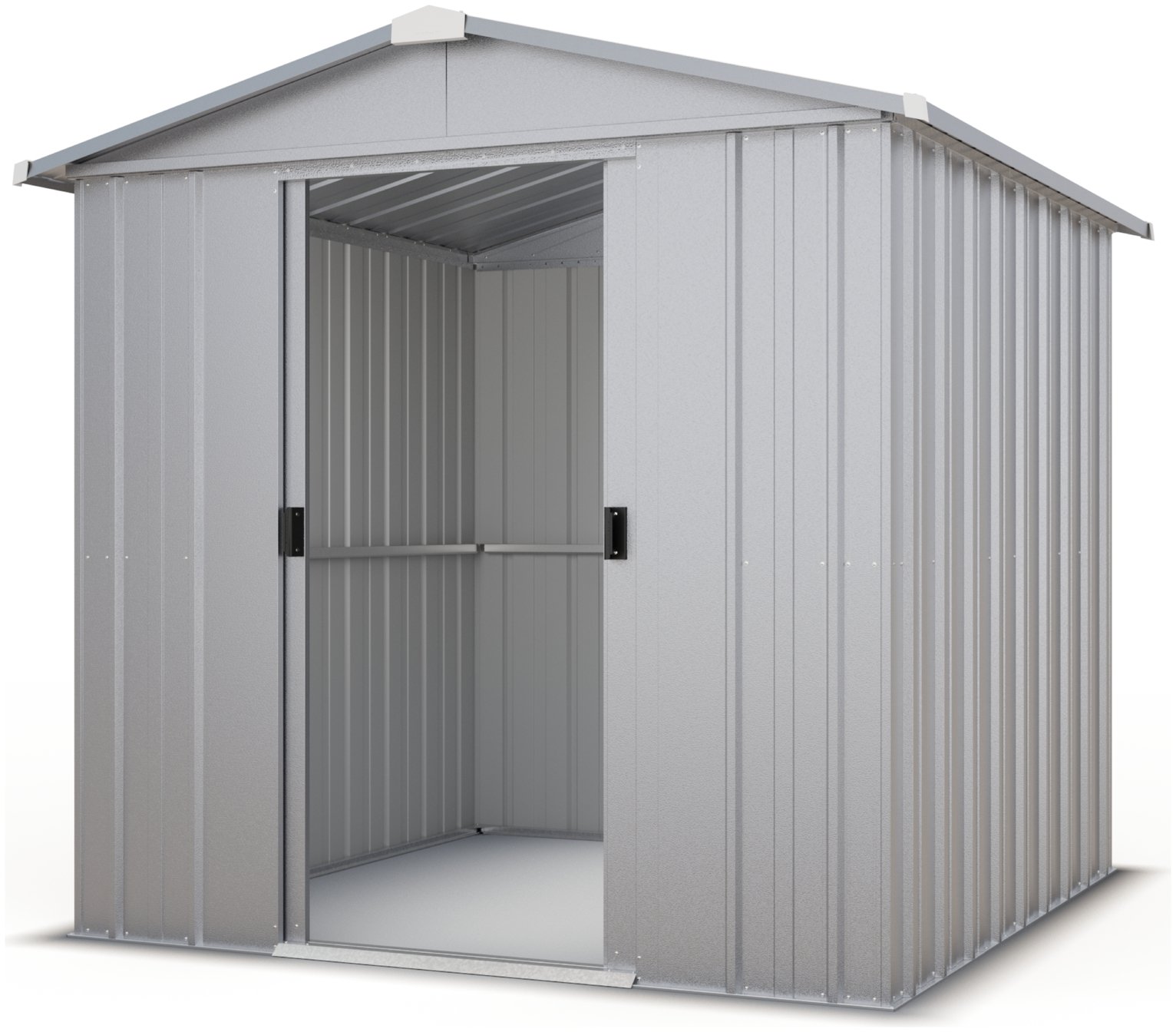 YardMaster Metal Garden Shed 6 X 6ft