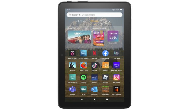 Buy Amazon Fire HD 8 8 Inch 32GB Wi-Fi Tablet - Black | Tablets