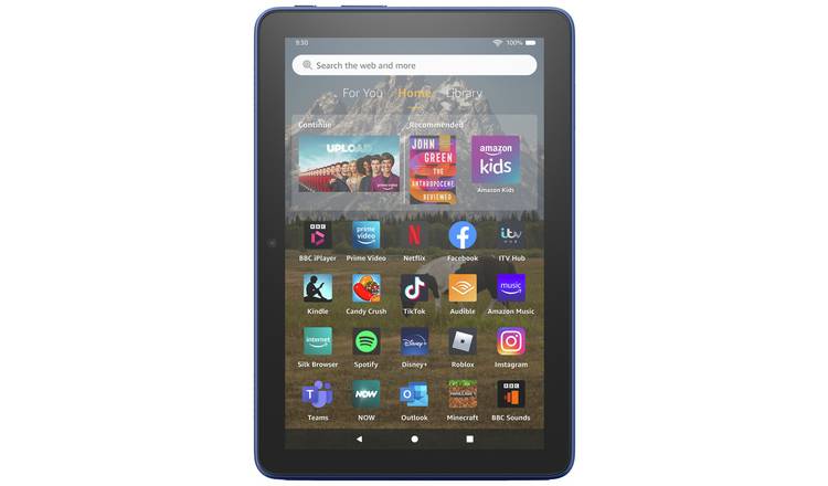 Buy Amazon Fire HD 8 8 Inch 32GB Wi-Fi Tablet - Blue | Tablets