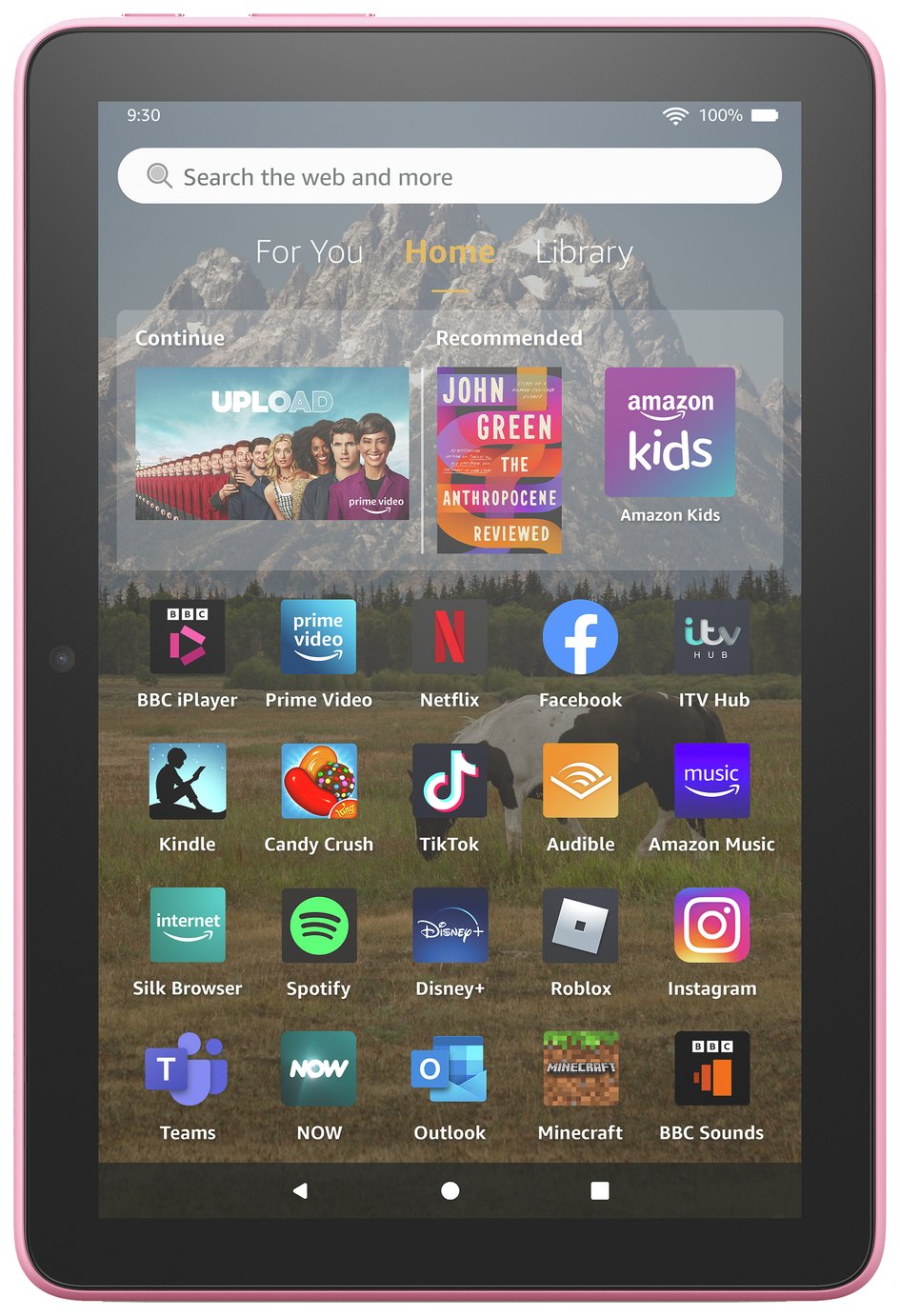 Amazon Fire HD 8 8 Inch 32GB Wi-Fi Tablet - Pink