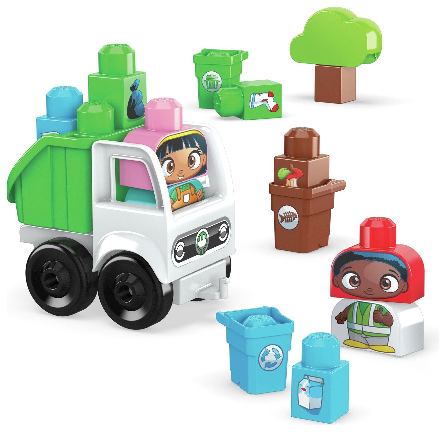 Mega Bloks Green Town Sort & Recycle Squad