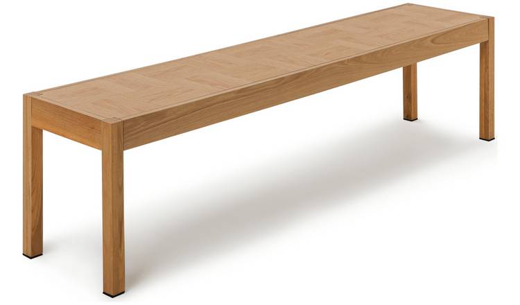 Argos shop wooden bench