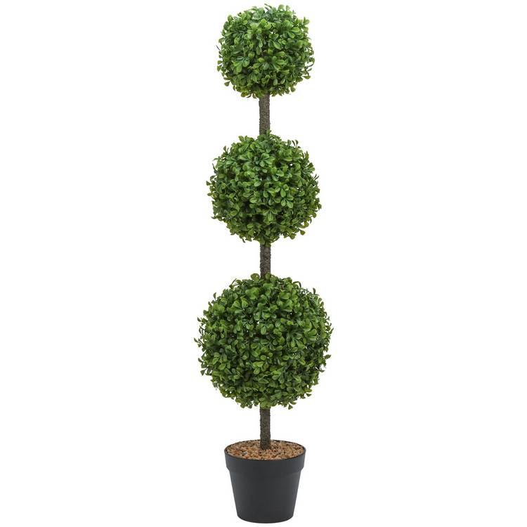 Garden by Sainsbury's Artificial Triple Ball Bay Tree In Pot 0