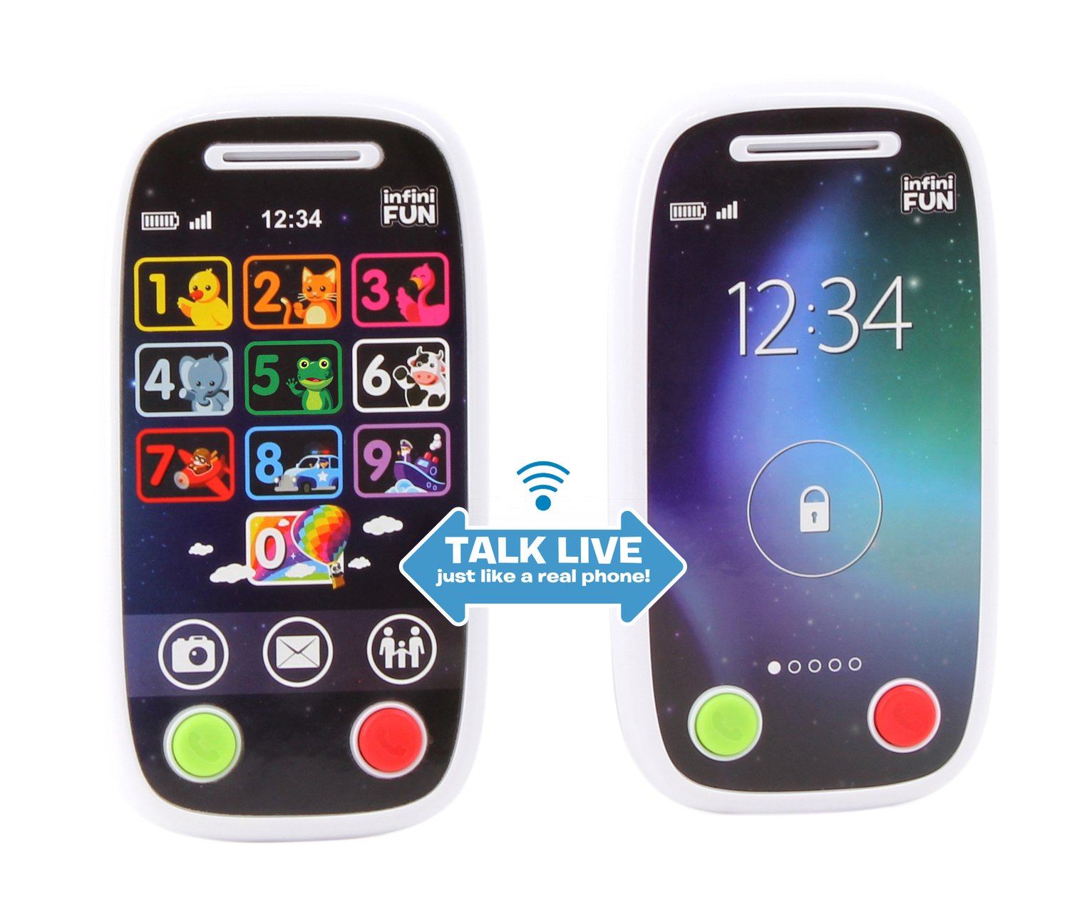 Infinifun Walkie Talkie Phone