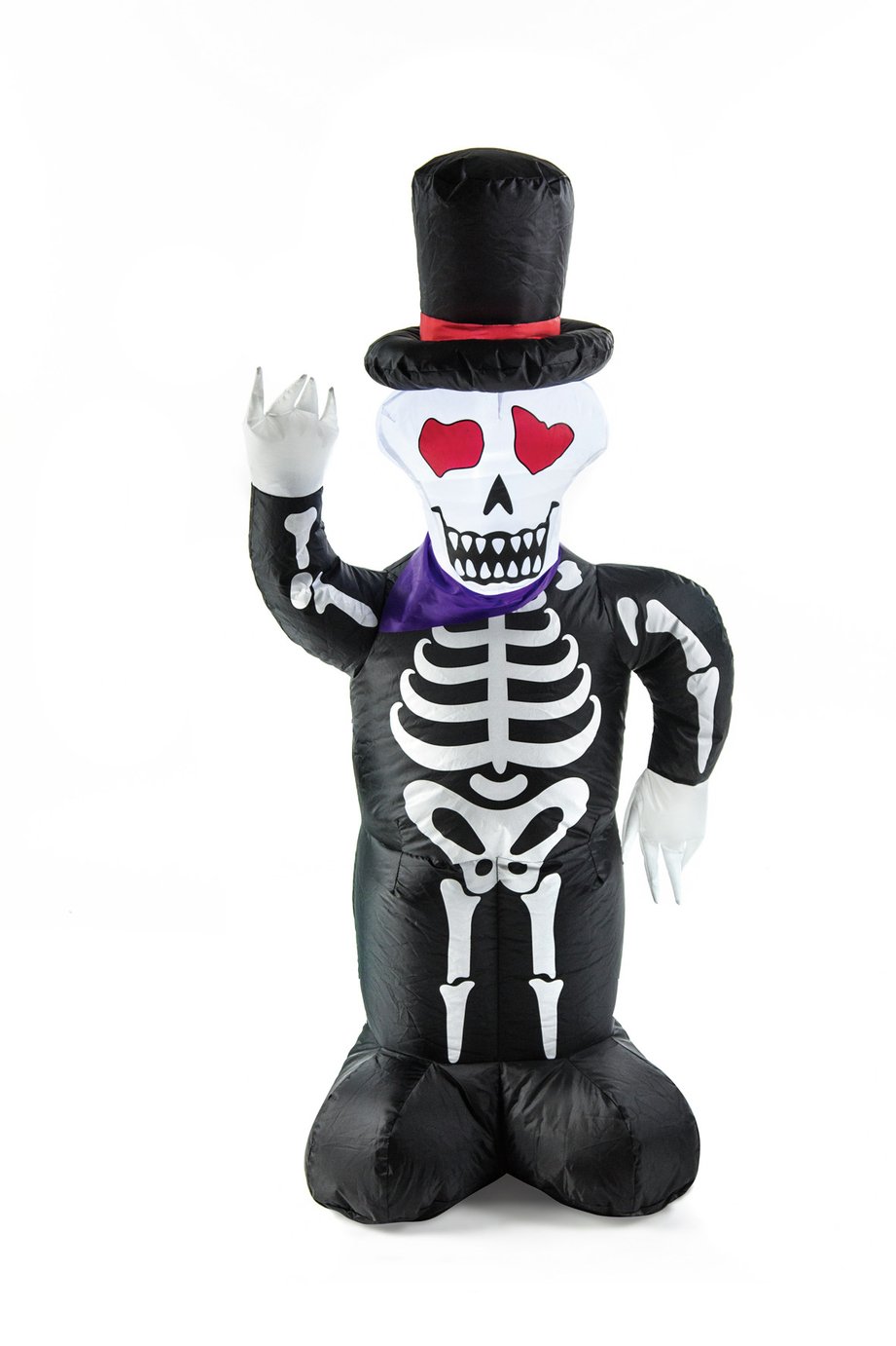 Premier Decorations 4ft Inflatable Skeleton