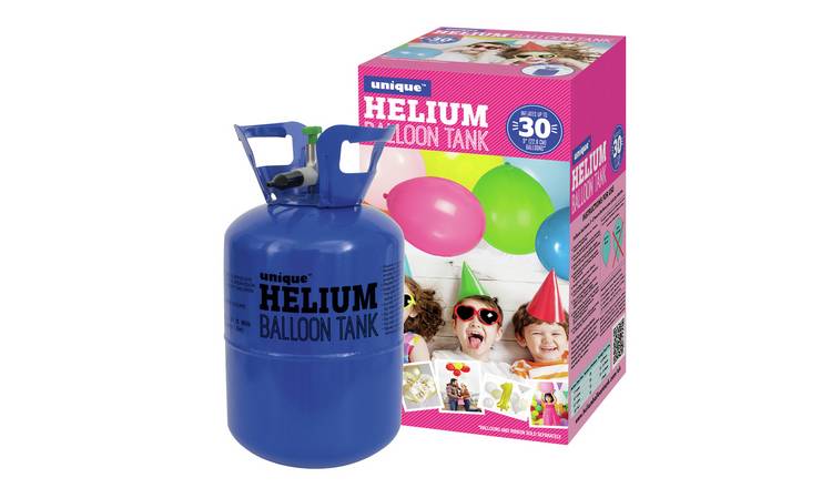 Helium gas store canister