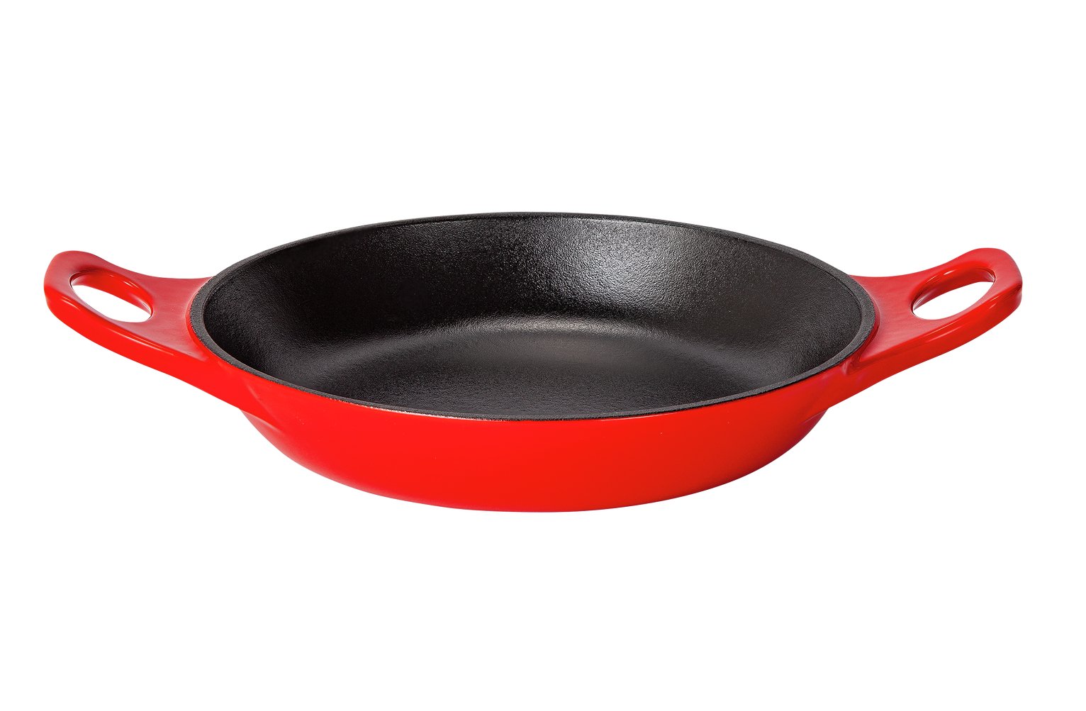 Argos Home 20cm Cast Iron Round Dish - Red