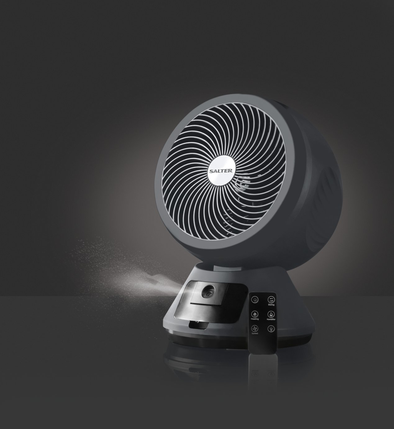 Salter Professional Grey Multifunction Fan