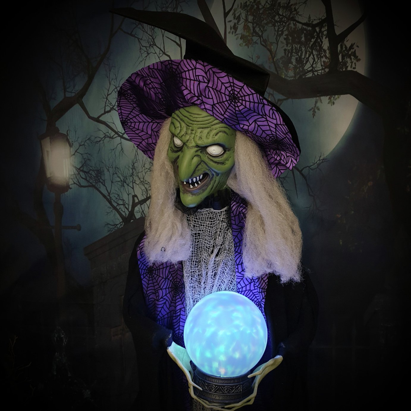 Premier Decorations 6ft Animated Witch with Magic Ball Review