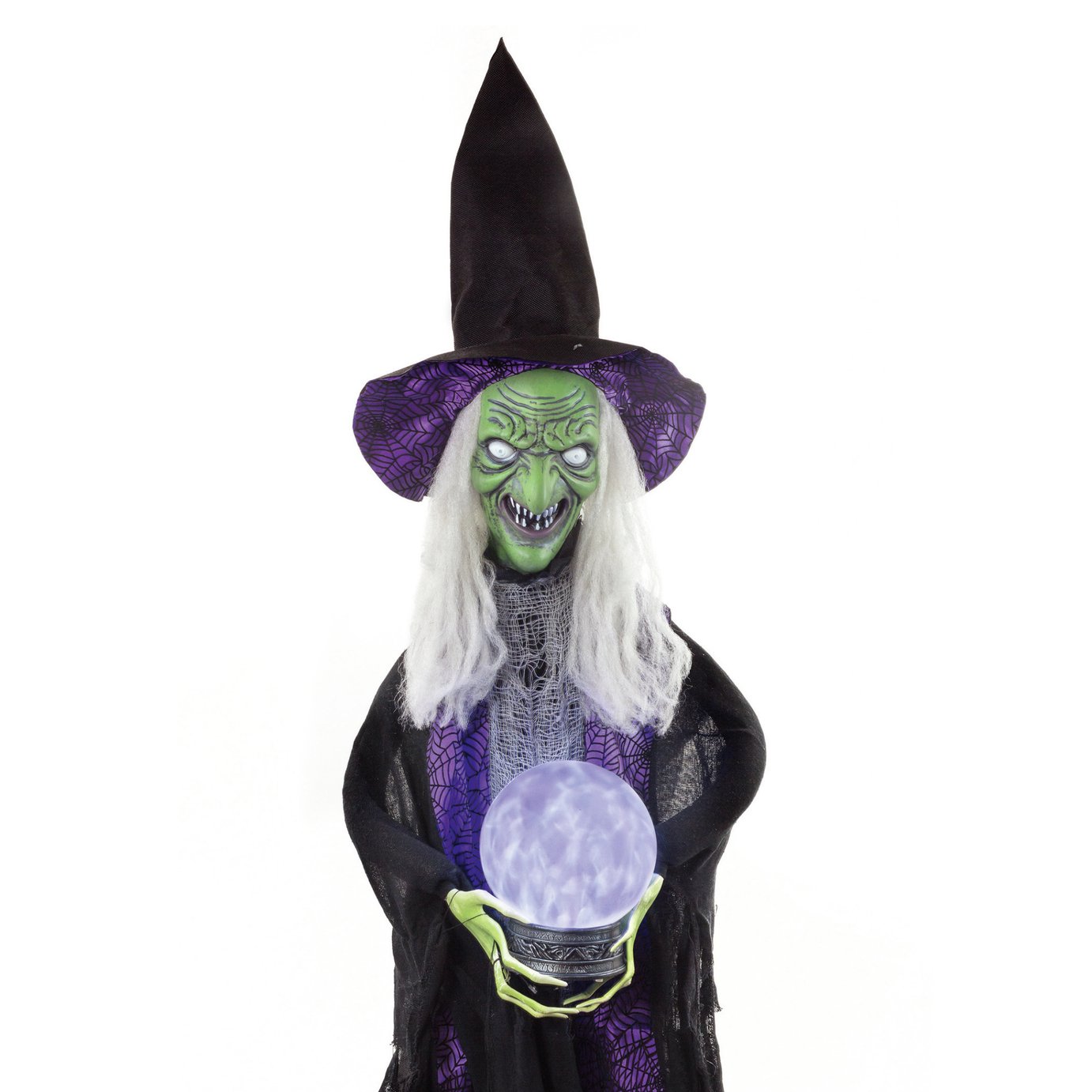 Premier Decorations 6ft Animated Witch with Magic Ball Review