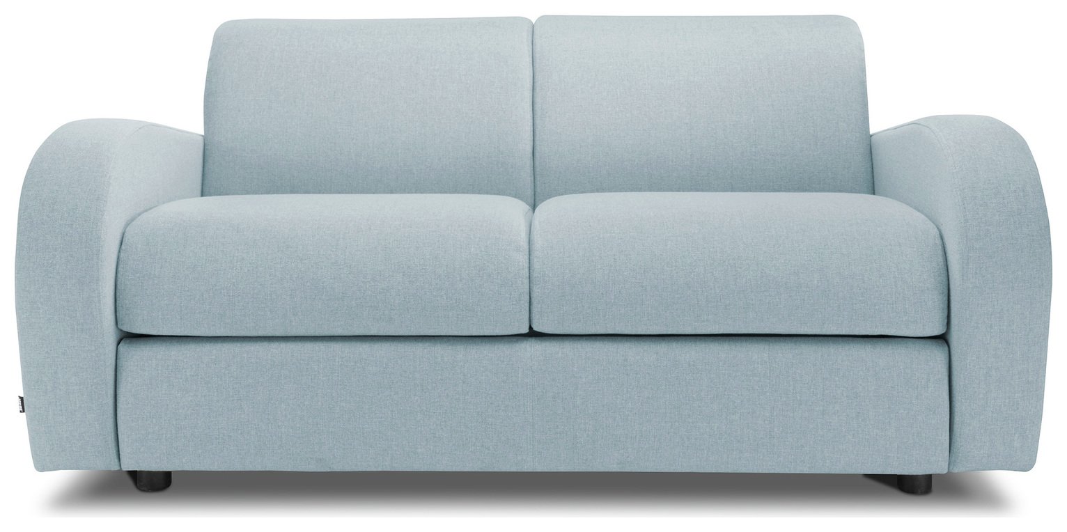 Jay-Be Retro Fabric 2 Seater Sofabed - Blue
