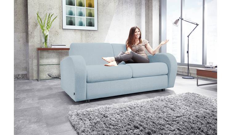 Teal sofa deals bed argos