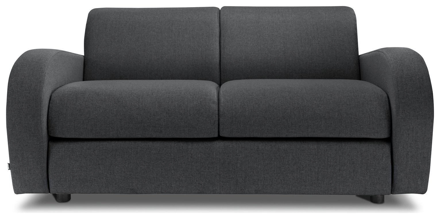 Jay-Be Retro Fabric 2 Seater Sofabed - Slate