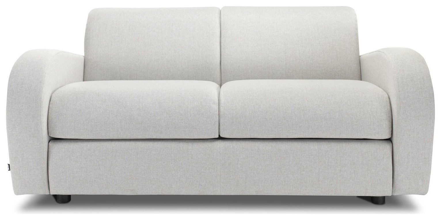 Jay-Be Retro Fabric 2 Seater Sofabed - Silver
