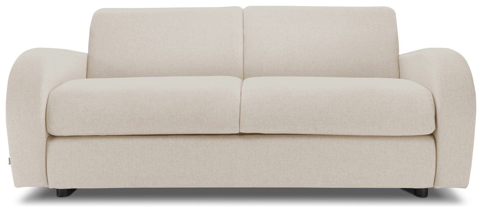Jay-Be Retro Fabric 3 Seater Sofabed - Brown