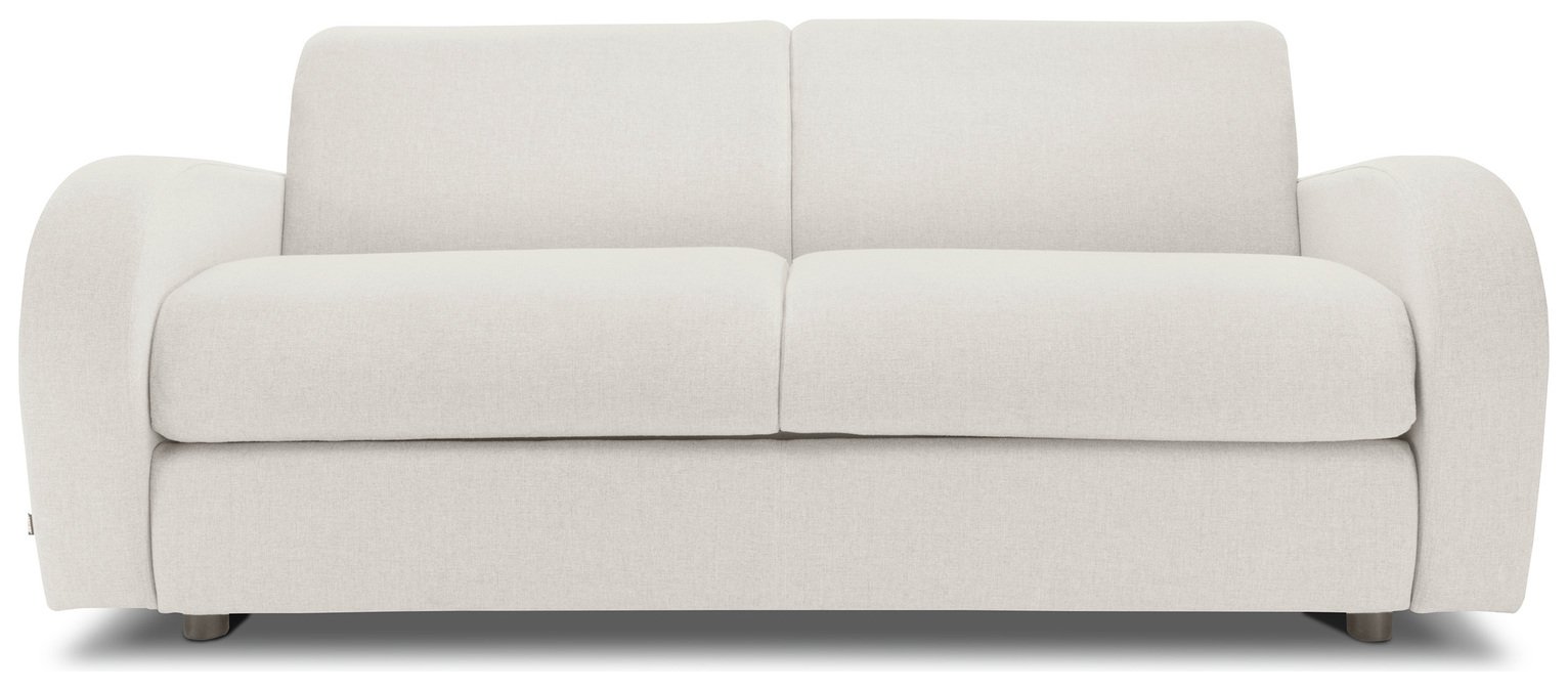 Jay-Be Retro Fabric 3 Seater Sofabed - Mink