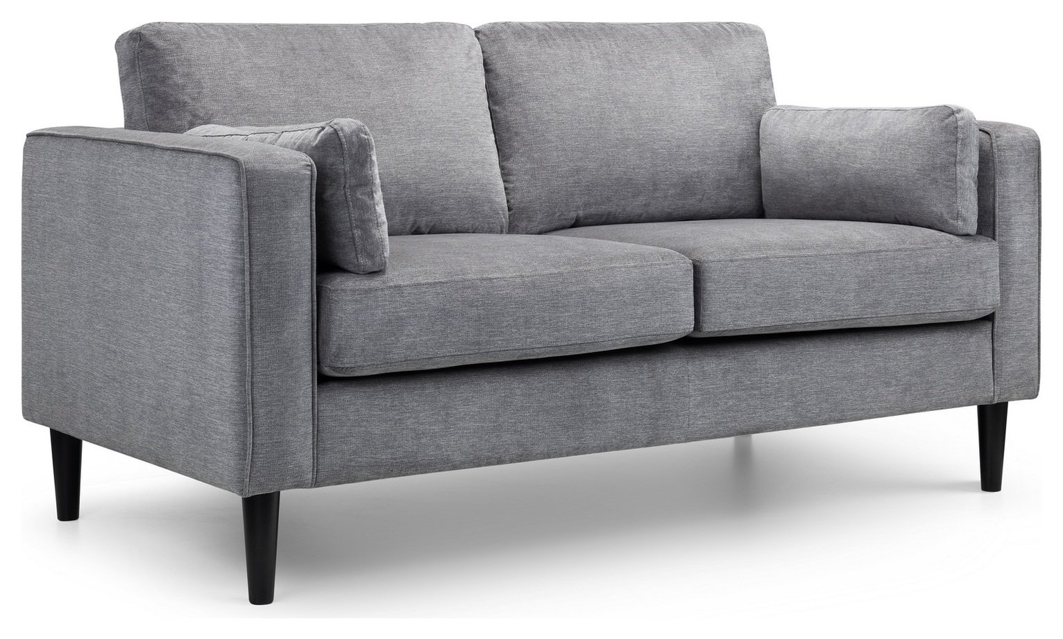 Julian Bowen Hayward Fabric 2 Seater Sofa - Grey
