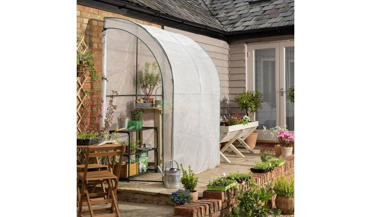 McGregor Garden Wall Leaning Transparent Greenhouse -6 x3 ft