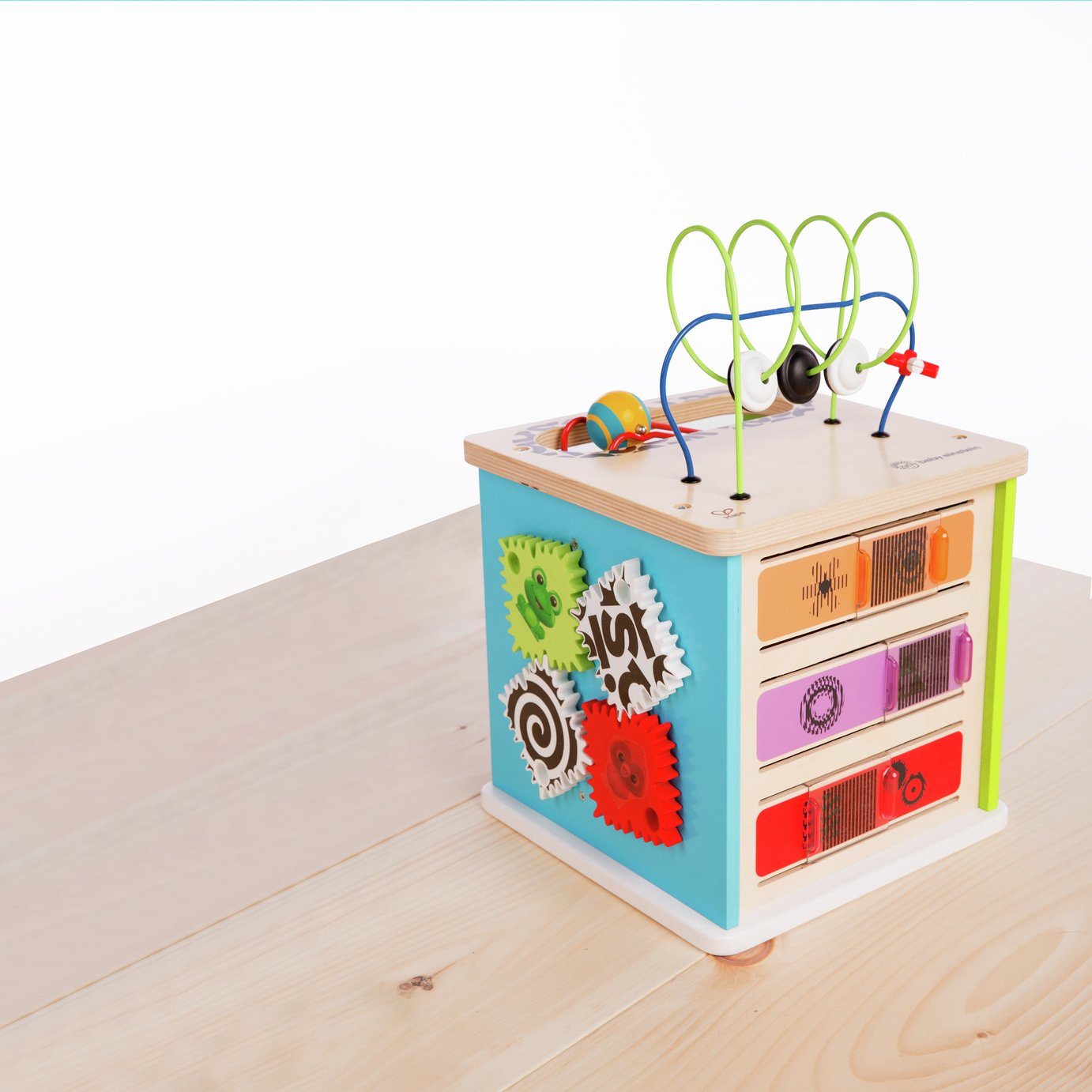 Baby Einstein Hape  Innovation Station Wooden Activity Cube Review