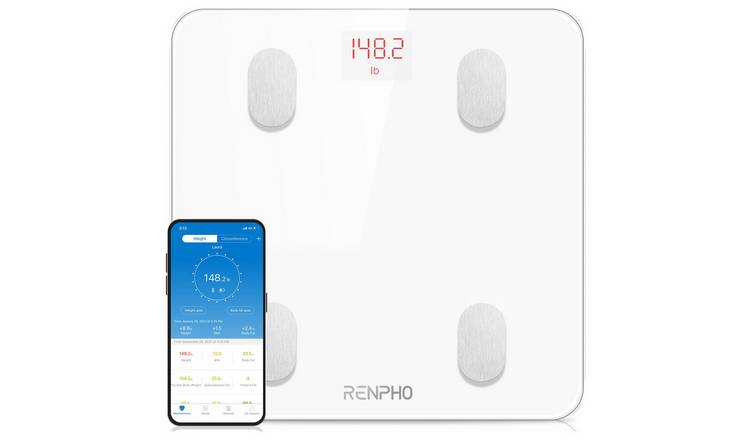 Renpho Smart Bathroom  Scales - White