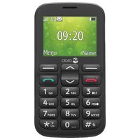 SIM Free Doro 1380 Mobile Phone - Black 