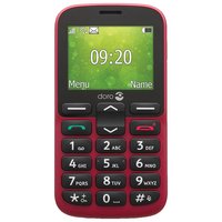 SIM Free Doro 1380 Mobile Phone - Red 