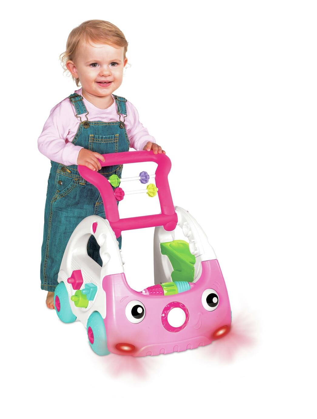 Infantino 3-in-1 Discovery Car - Pink