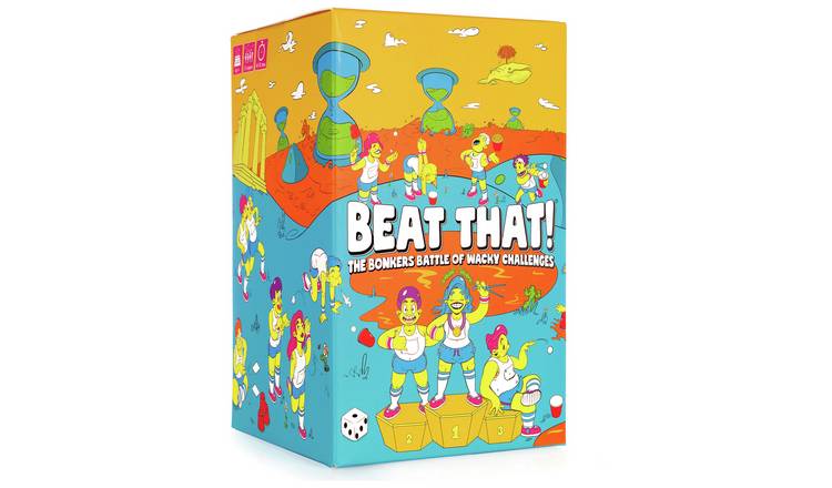  Gutter Games Beat That! - The Bonkers Battle of Wacky  Challenges [Family Party Game for Kids & Adults] : Toys & Games