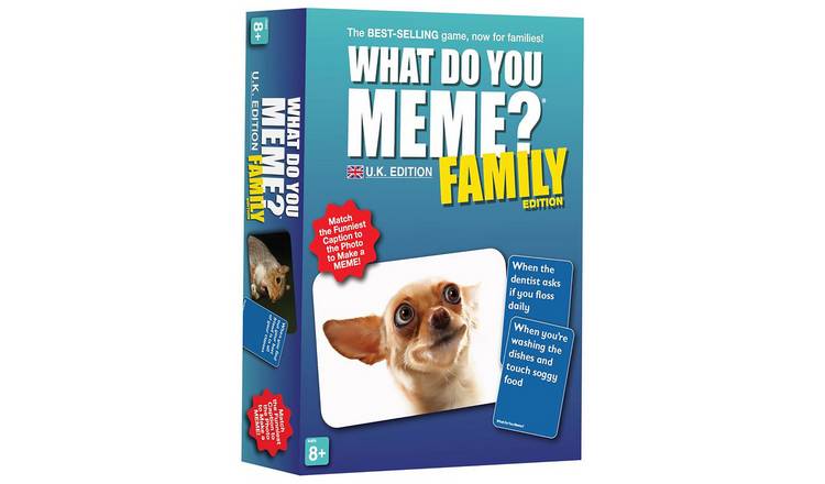 Buy What Do You Meme? Family Party Game | Board games | Argos