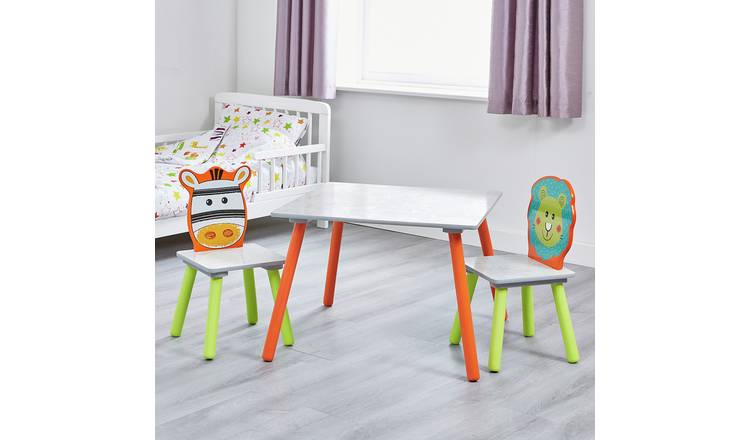 Liberty House Toys Kids Lion And Zebra With 2 Chairs