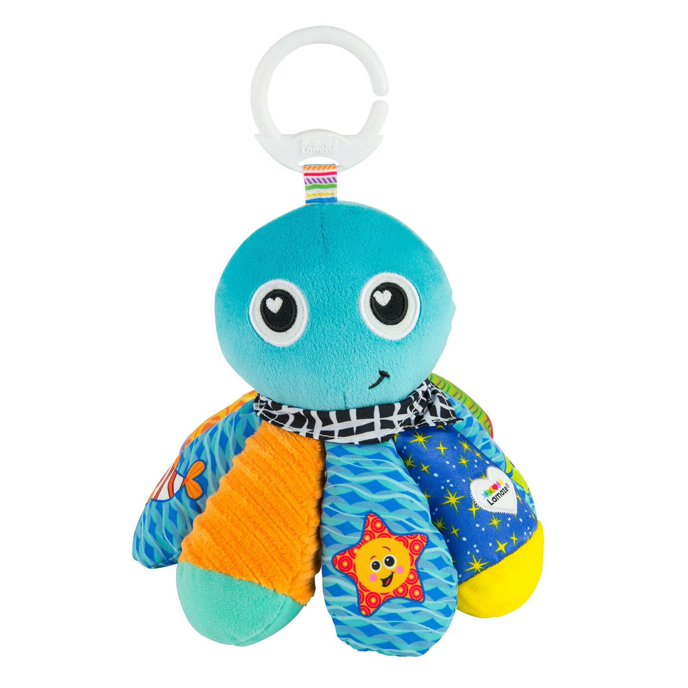 Lamaze Salty Sam the Octopus Clip and Go Review