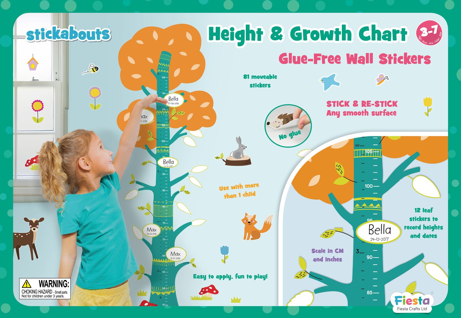 Fiesta Crafts Height Wall Chart Review