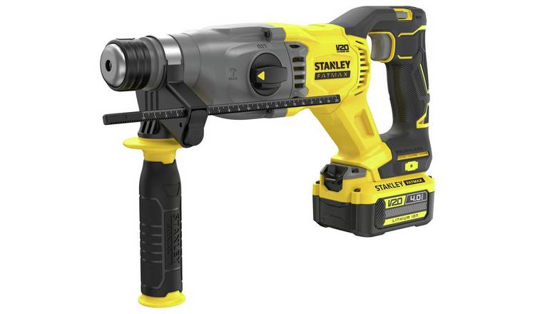 Stanley FatMax V20 18V Cordless Brushless Combi Drill 2 x 4.0Ah