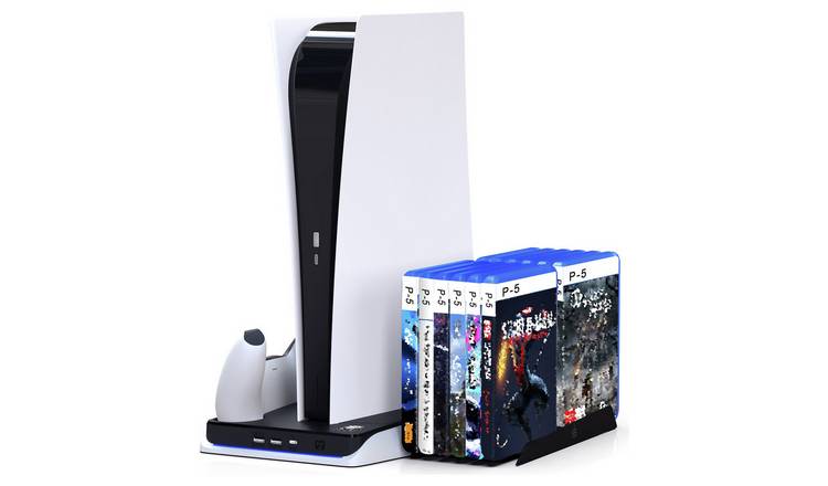 Buy DLX Twin Charging Tower With Cooling Fans & Game Storage