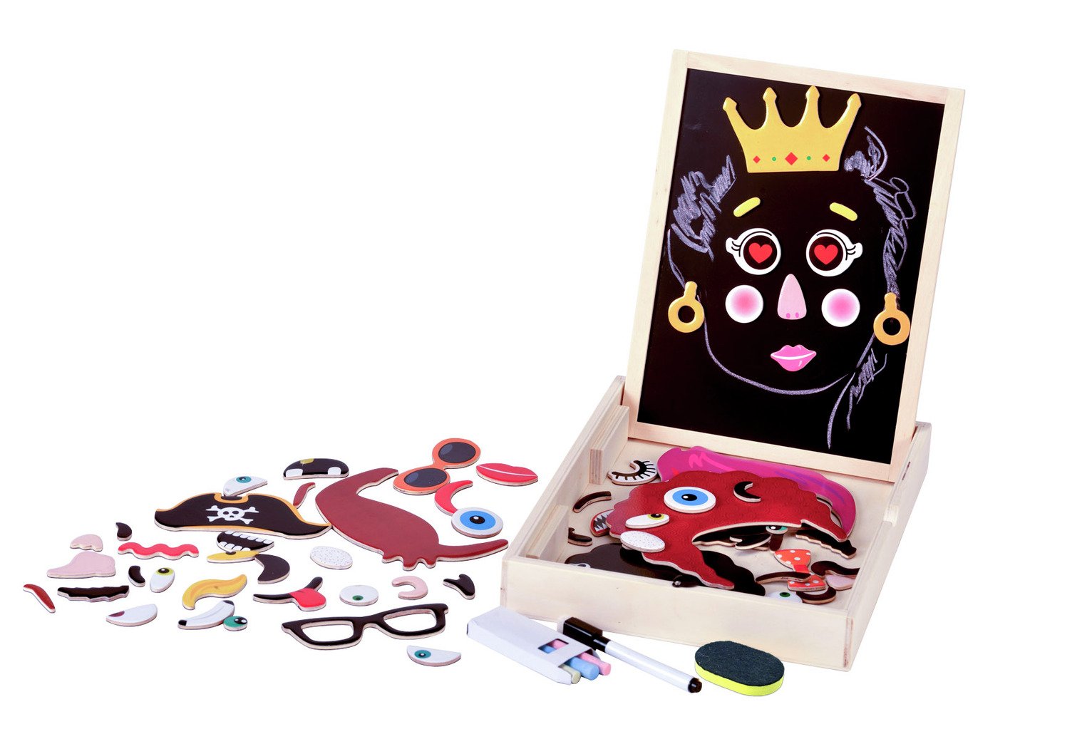 Fiesta Crafts Magnetic Faces Activity Carry Box Review