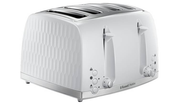 Microwave Kettle Toaster Set 4 Slot Black Russell Hobbs Cheap