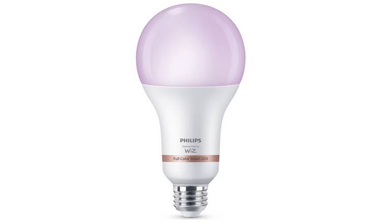 Philips WiZ E27 Colour Smart LED High Output Wi-Fi Bulb