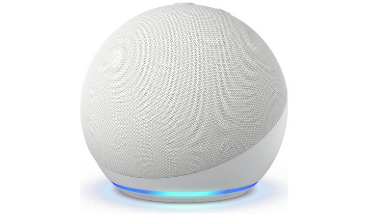 Buy  Echo Dot 5th Gen Smart Speaker With Alexa - White | Smart  speakers | Argos