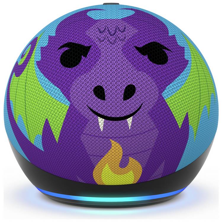 Amazon Echo Dot Kids 5th Gen Smart Speaker With Alexa Dragon 0