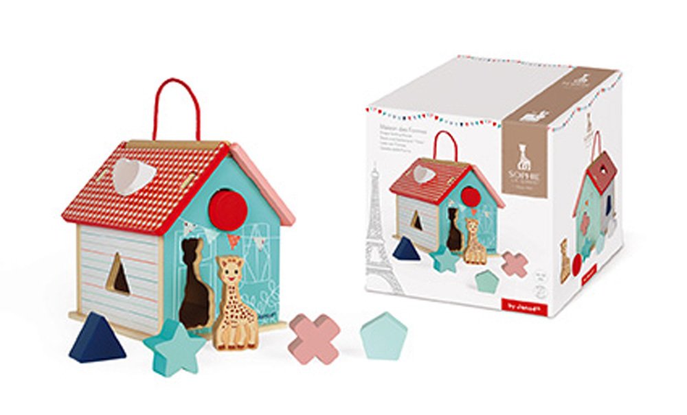 Janod Sophie La Girafe Shape Sorter House Review